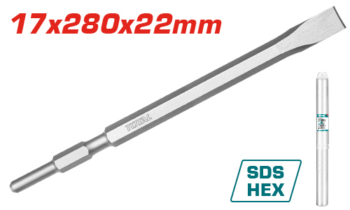 Total TAC153172 Hex Chise 17*280 ازميل سداسي مبسط همر عفريت