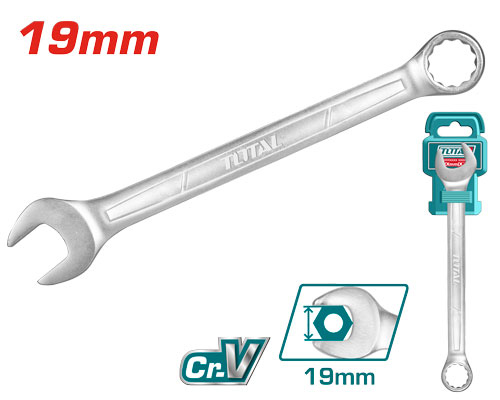 TOTAL TCSPA191 Combination spanner 19mm مفتاح شق رنج