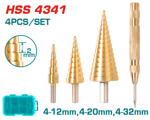 Total TACSD2041 
طقم ريش مدرجة مع سنبك علام اتوماتيك