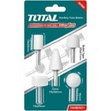 TOTAL TAKB0501 Accessories for Mini Drill طقم حجر حف درل