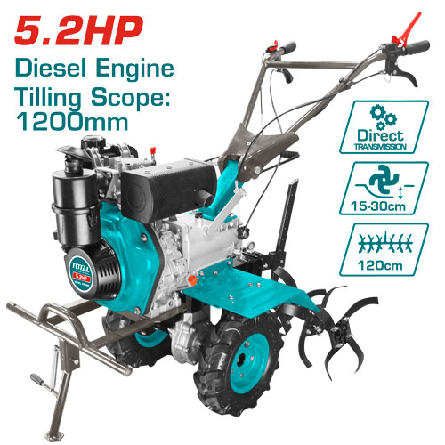 Total TDC12001
 محراث زراعي ديزل 5.2 حصان