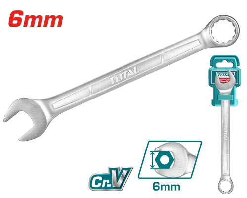 TOTAL TCSPA061 Combination spanner 6mm مفتاح شق رنج