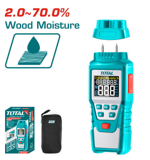 Tota l TETWM01 Wood moisture meter
 جهاز قياس رطوبة الخشب