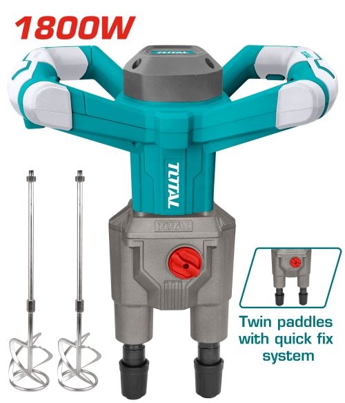 TOTAL TD616006
درل خلط مزدوج صناعي 1800 واط