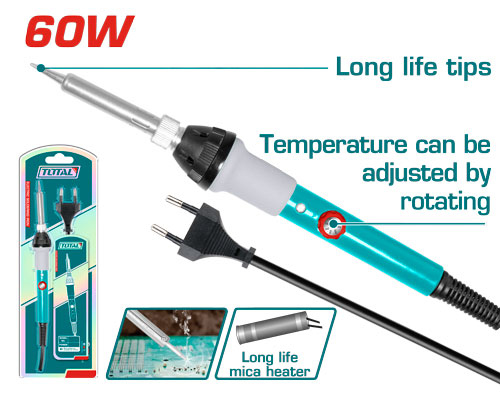 Total TET160831 كاوي لحام 60 واط