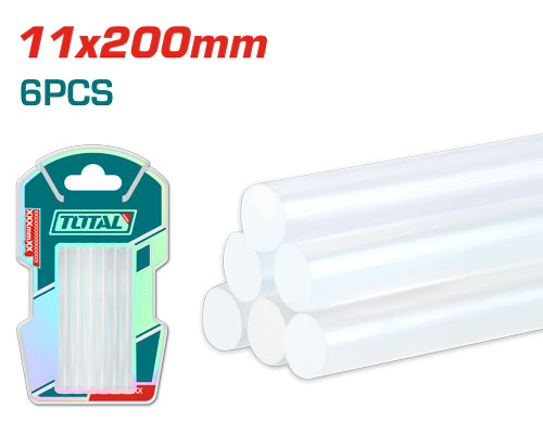 TOTAL TACGT2061 Glue gun stick 6pcs
 اصابع سيلكون حراري