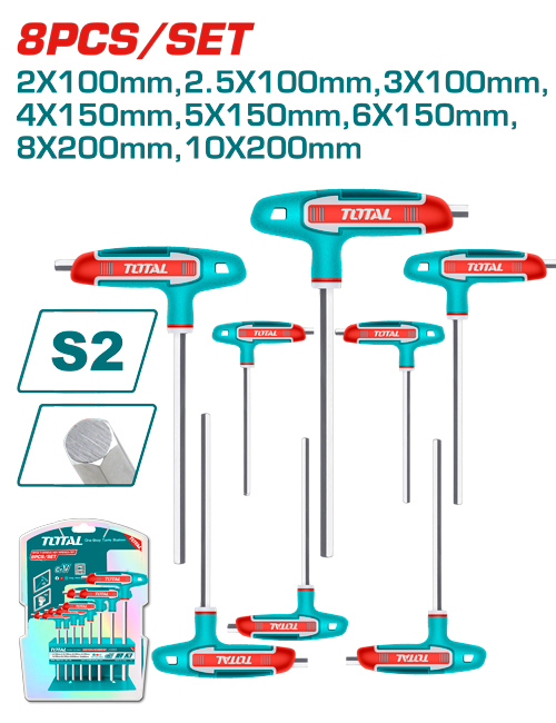 Total THHW80816  طقم الن كي تي 8 قطع