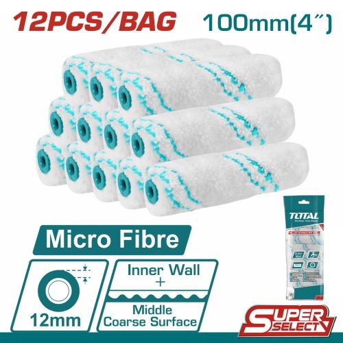 Total THRC560412 طقم غيار رول دهان 4 انش 12 قطعة