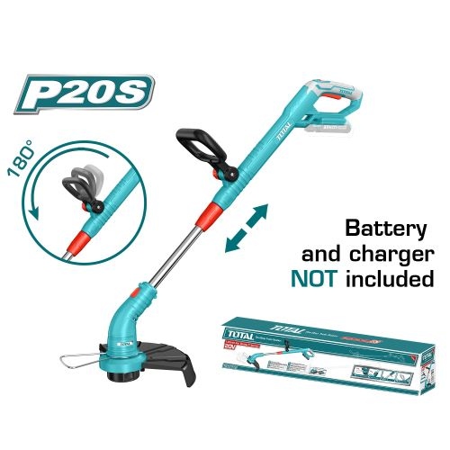 Total TGTLI20018 Lithium-Ion grass trimmer 20v
 ماكنة قص حواف للعشب بدون بطارية وشاحن