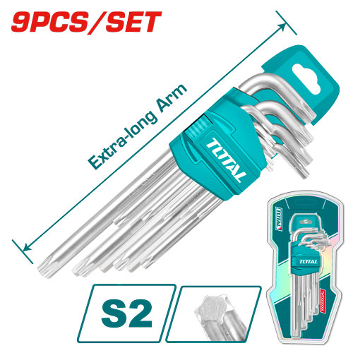 TOTAL THT106391 طقم النكي مشرنف طويل  جدأ