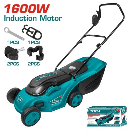 TOTAL TGT616151 Electric lawn mower
 1600W ماكنة قص نجيل 38سم