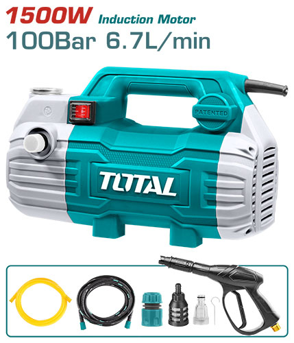 ماكنه/مضخه غسيل 1500 واط 100 بار TOTAL TGT11236