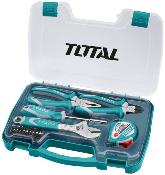 TOTAL THKTHP90256 25PCS Handtools set  طقم عده 25 قطعة