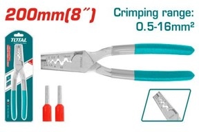 Total THCPG0516 Hand crimping plier زرادية كبس راسيات 8 انش