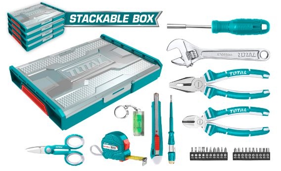 Total THKTV02H291  29 Pcs household tools set طقم عده منزلي