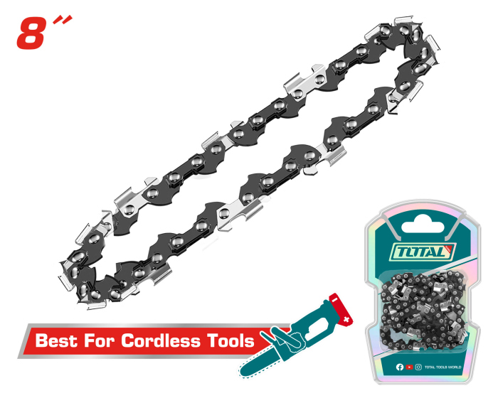 Total TGTSC50801 جنزير منشار شجر 8 انش