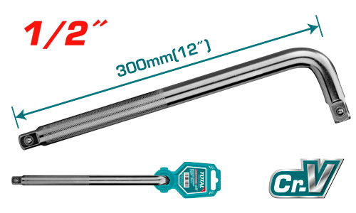 TOTAL THLHD12121 1/2" DR.L-Handle 12" 300mm  يد L