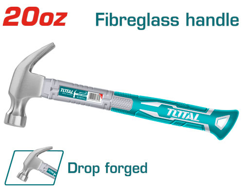 Total THT73206 Claw hammer 20oz شاكوش خلع