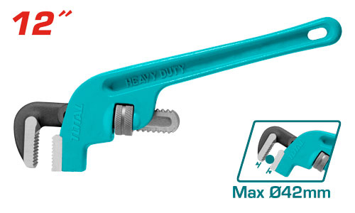 Total THT373126 مفتاح مواسير اعوج 12 انش