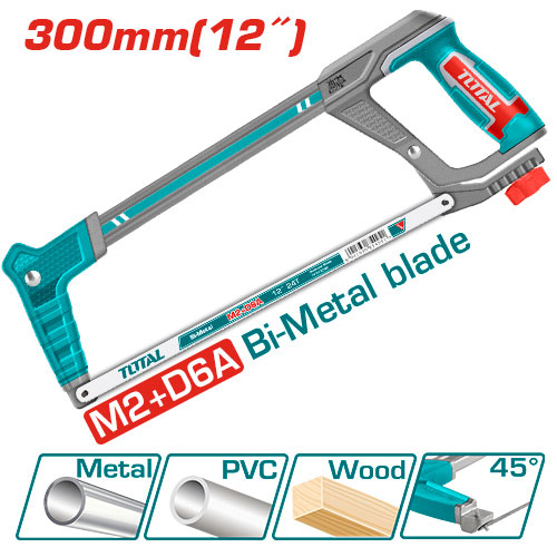Total THT541016 منشار حديد 12 انش ثقيل