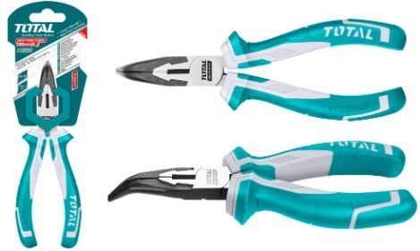 TOTAL THT24616 Bent nose pliers 6" زرادية بوز اعوج وسط