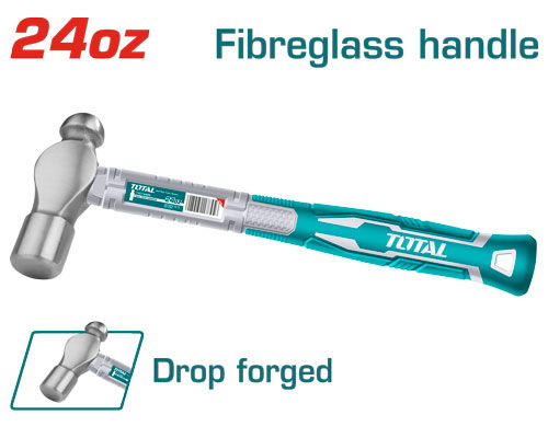 Total THT74246 Ball pein hammer 24oz شاكوش جل 24 اونص