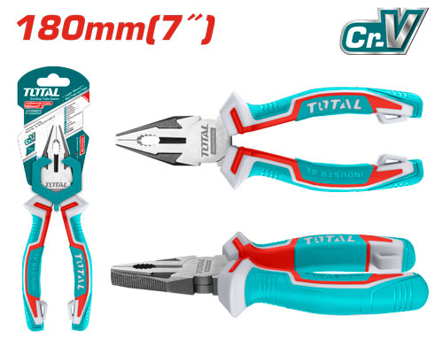 TOTAL THT210706 Combination pliers 7" زرادية وسط