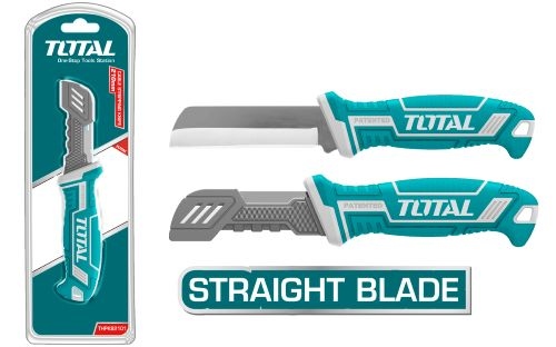 Total THT51881 Cable Stripping Knife سكين كيبل مستقيم