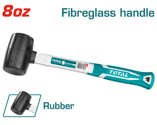TOTAL THT76816 Rubber hammer 220g شاكوش مطاط