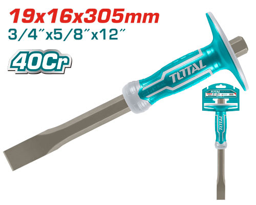 Total THT4411216 Cold chisel ازميل مبسط 30 سم 16 ملم
