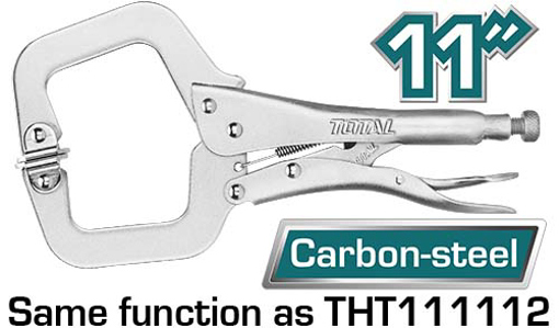 Total THT111113  C-clamp locking plier زرادية كبس