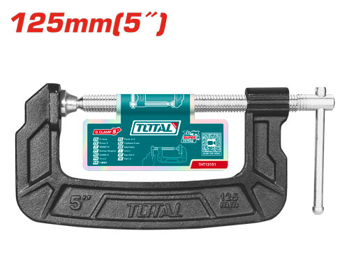 TOTAL THT13151 G clamp 5" مربط