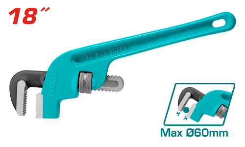 Total THT373186 مفتاح مواسير اعوج 18 انش