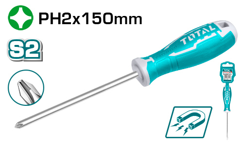 Total THT26PH2150 Phillips screwdriver PH2x150 مفك مصلب