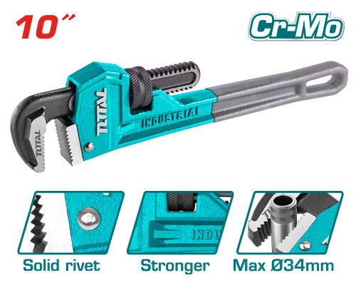 TOTAL THT171006 Pipe wrench 10" مفتاح مواسير