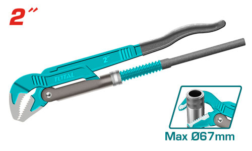 Total THT172023 45° heavy duty swedish pipe wrench مفتاح سويدي