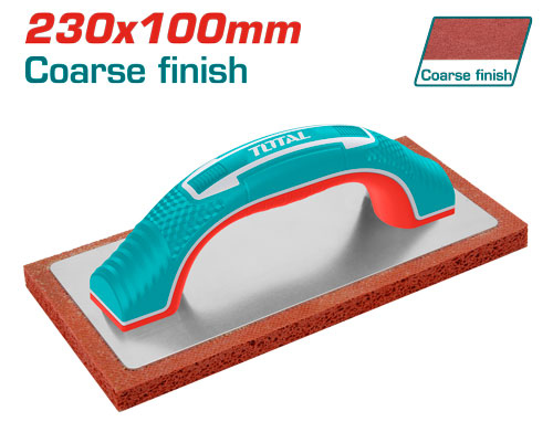 TOTAL THT8320106 Fine Rubber Float 230mm(L)*100mm(W)مالج فوم لباد