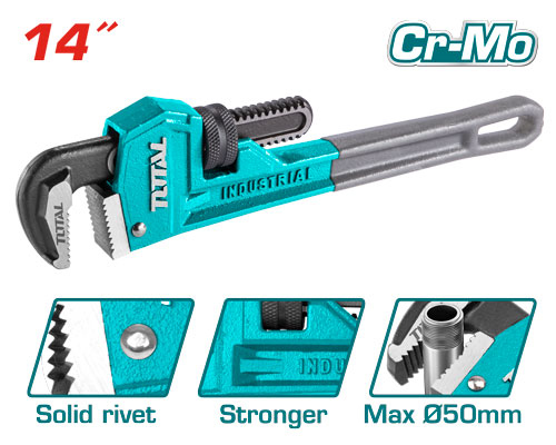 Total THT171146 Pipe wrench مفتاح مواسير 14 انش