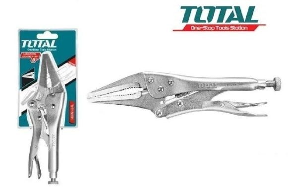 TOTAL THT19902 long nose lock plier زرادية كبس "9 ثقيل بوز