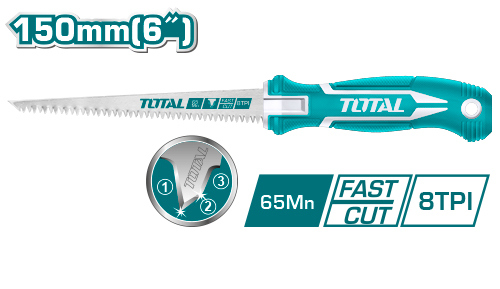 Total THWBSW626 Wall board saw منشار جبصن بورد 15 سم