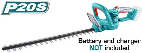 TOTAL THTLI2001 Lithium-Ion hedge trimmer 20V منشار قص سياج شحن بدون بطارية