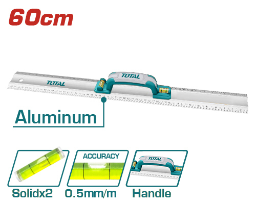 TOTAL TMT222606 Aluminum Ruler مسطرة المنيوم
