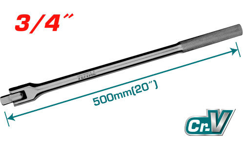 Total THTFX34201 يد بوكس متحركة 3/4 انش