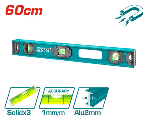 Total TMT26026 Spirit level  ميزان ماء مغناطيس 60 سم