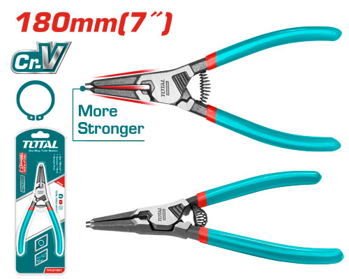Total THTJ21801 Circlip pliers 7" زرادية كباشي