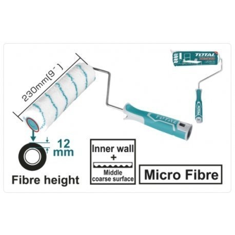 Total THT8592D Cylinder brush (Inner wall) رول دهان فتايل 23 سم