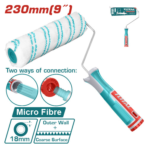 رول دهان فتايل 23 سم 9" TOTAL THT8593D CYLINER BRUSH