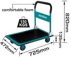 Total THTHP11502 Foldable platform hand truck عرباية مبسطة 150 كيلو