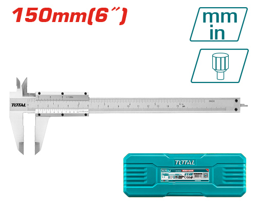 TOTAL TMT311501 Vernier caliper كاليبر 15 سم