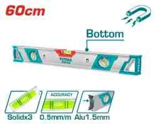 Total TMT26086M ميزان ماء 60 سم مغناطيس ثقيل